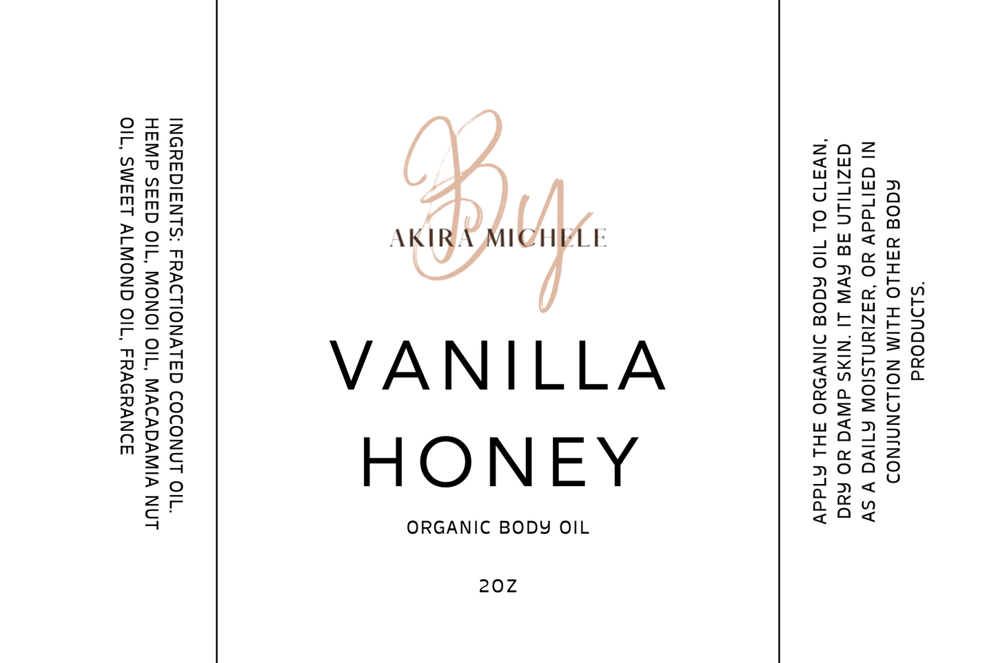 Vanilla Honey